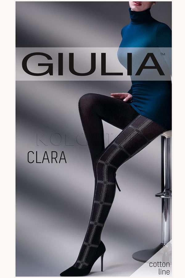 Колготки жіночі з візерунком GIULIA Clara 200 model 1